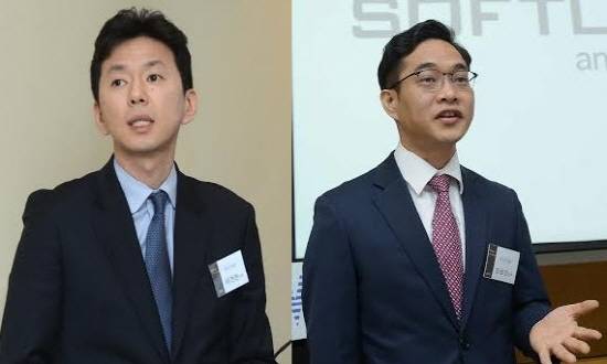 한국IBM 클라우드 사업 담당 이건전 상무(왼쪽)와 김성민 상무(오른쪽) 