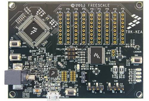 ARM 코어텍스 M0 기반 차량용 MCU 키네티스 EA가 탑재된 개발보드 