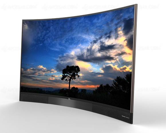 TCL의 4K 커브드TV S8806 