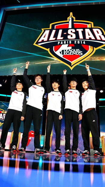 LoL올스타2014_한국대표팀 SKT T1우승 