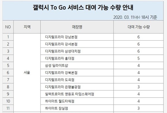 삼성전자 갤럭시투고 홈페이지 일부 캡처 