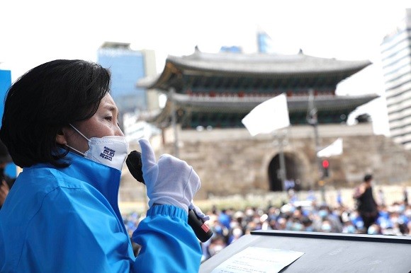 더불어민주당 박영선 서울시장 후보(사진 제공 박영선 후보 페이스북) 