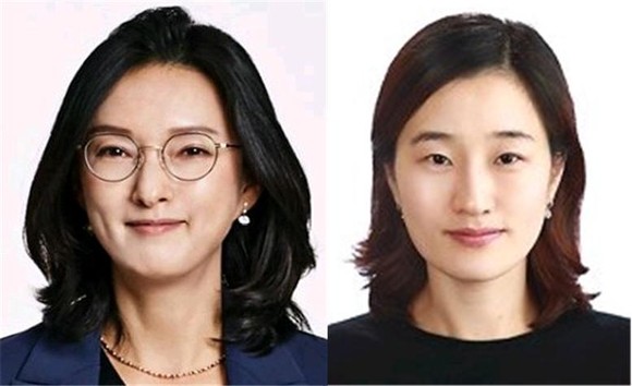 삼성전자 양혜순 홍유진 부사장<사진 왼쪽부터>출처=삼성전자> 