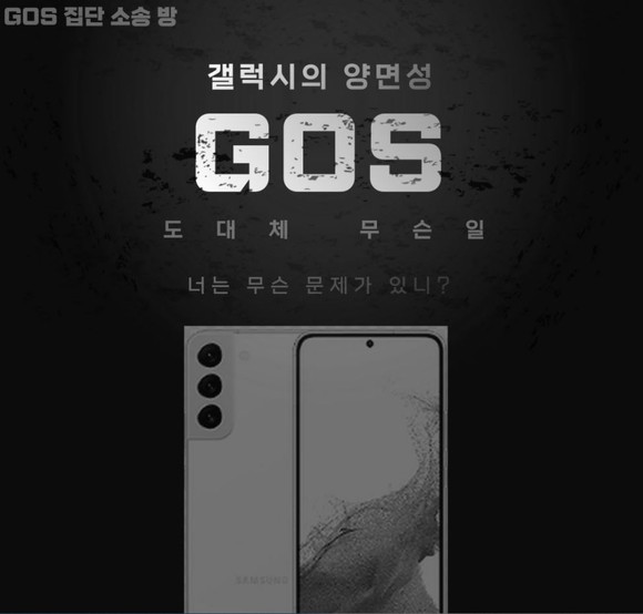 <출처=네이버카페 '갤럭시 GOS 집단소송 준비 방' 