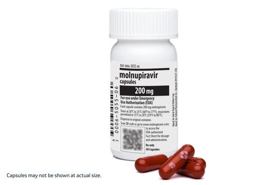 MSD(머크앤드컴퍼니)의 코로나19 먹는 치료제 '라게브리오(성분명: 몰누피라비드)' 
