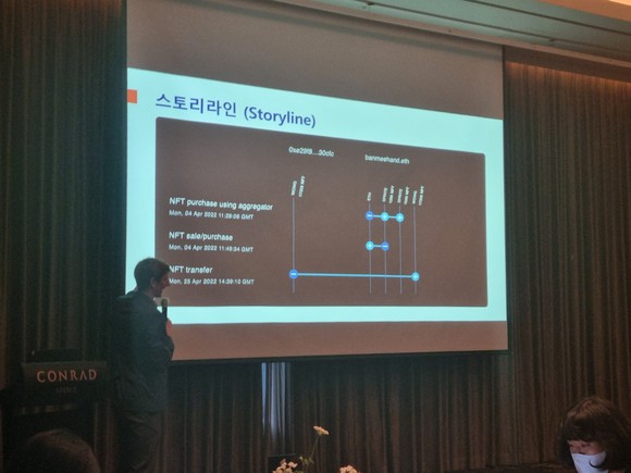 톰 올웨이 부사장 발표 장면. 박세아 기자 