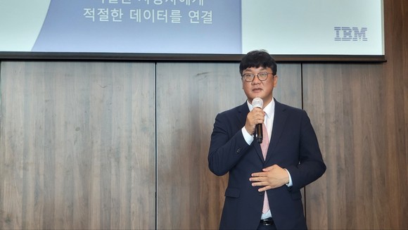 한국IBM 데이터&AI 사업부 김창회 상무 