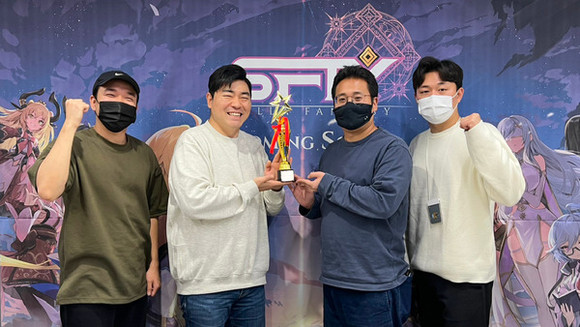 ‘링게임즈’ 윤주호 대표와 팀원 