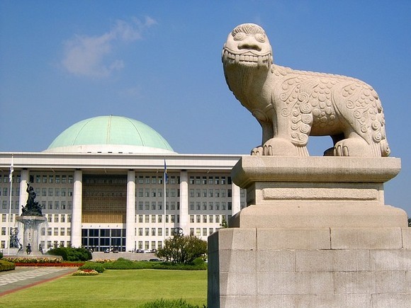 대한민국 국회 전경 