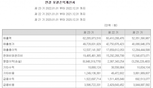 ▲ⓒ금융감독원 전자공시시스템