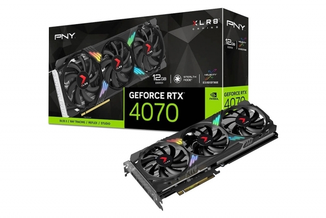 지포스 RTX4070 VERTO [사진=마이크로닉스]