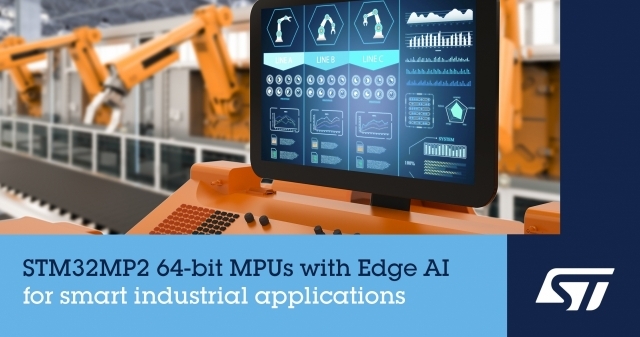 ST마이크로일렉트로닉스는 2세대 STM32 MPU(마이크로프로세서)를 출시했다 [사진=ST마이크로]