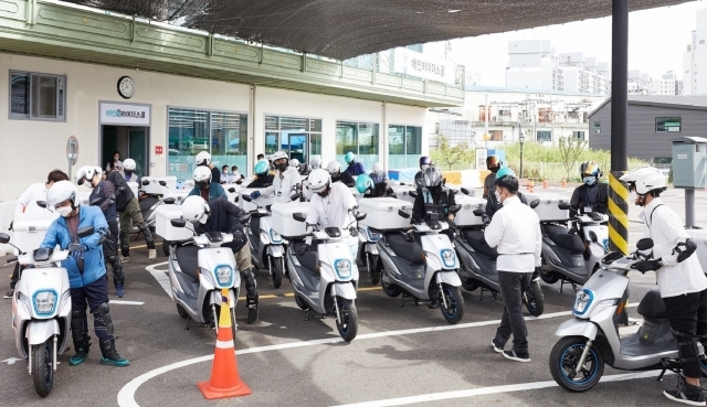 28일 정부와 주요 배달업계가 참여한 배달서비스 공제조합 출범식을 진행한다. [사진=우아한청년들]