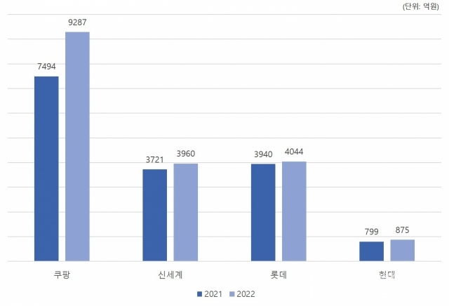 2021-2022년 IT투자액