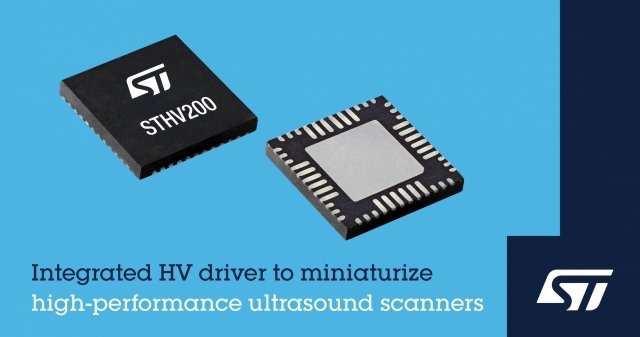 ST, STHV200 ultrasound IC [ⓒ ST마이크로일렉트로닉스]