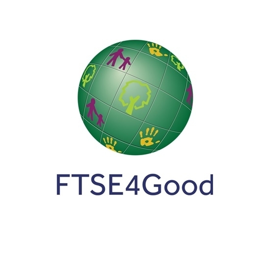 FTSE4Good 편입 인증 로고 [사진=삼성전기]