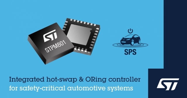 ST마이크로, STPM801 Hot-Swap Ideal-Diode Controller [ⓒ ST마이크로일렉트로닉스]