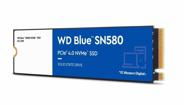 WD 블루 SN580 NVMe SSD [ⓒ WD]