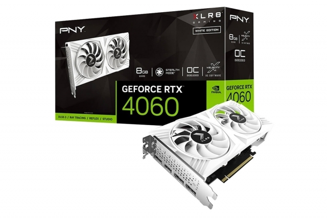 PNY 지포스 RTX 4060 OC 화이트 에디션 [ⓒ 마이크로닉스]