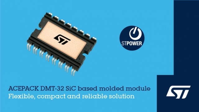 ST마이크로, ACEPACK DMT-32 SiC power modules [사진=ST마이크로일렉트로닉스]