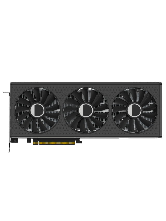 AMD, XFX SPEEDSTER QICK AMD RADEON RX 7600 XT BLACK [사진=AMD]