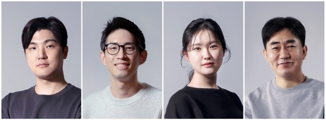 왼쪽부터 조길현 CEO, 배형욱 CBO, 이은지 CIPO, 임성택 CFO [ⓒ데브시스터즈]