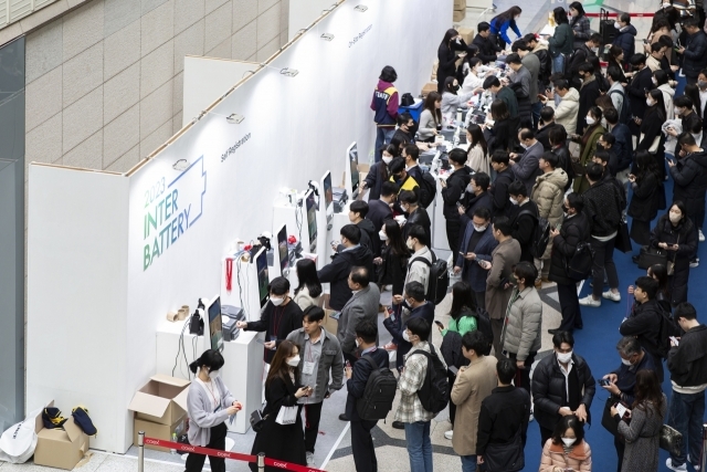 지난 인터배터리 2023 전시회 현장 [ⓒ한국배터리산업협회]