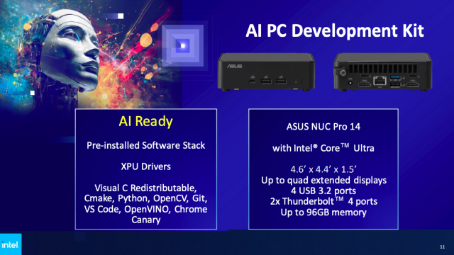 인텔은 ‘AI PC 가속화 프로그램(AI PC Acceleration Program)’의 일환으로 ▲ AI PC 개발자 프로그램(AI PC Developer Program) 신설과 ▲IHV(독립 하드웨어 벤더)로 프로그램 지원 대상을 확대한다 [사진=인텔]