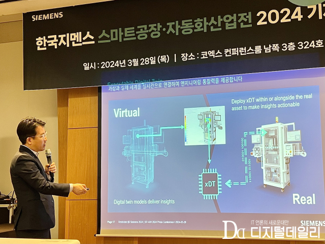 이규원 지멘스 디지털인더스트리소프트웨어(DISW) 부문장. [ⓒ디지털데일리]