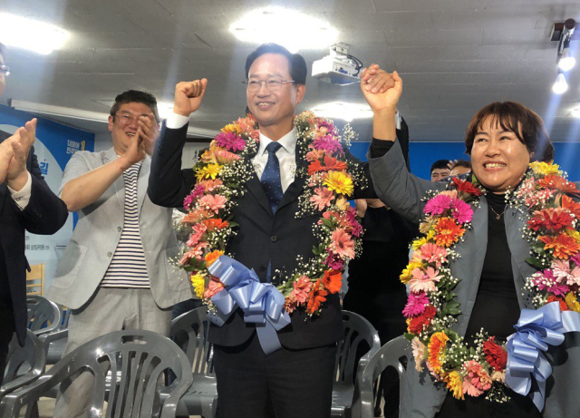 충북 청주청원 송재봉 당선인. [ⓒ연합뉴스]