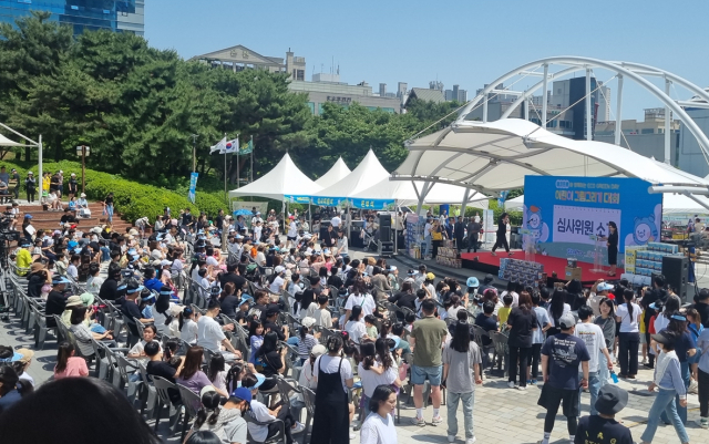 지난 18일 청주 오창호수공원에서 열린 제3회 에코그린데이 현장 [ⓒ에코프로]