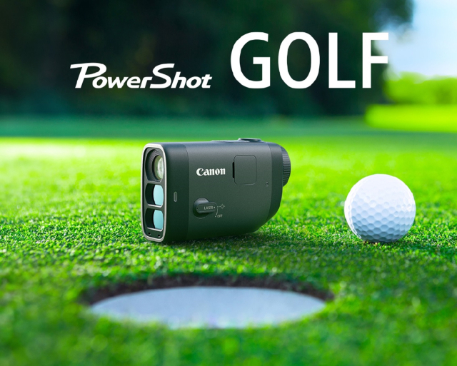 캐논의 초정밀 광학 기술력을 담아 탄생한 골프 거리측정기 'PowerShot GOLF'