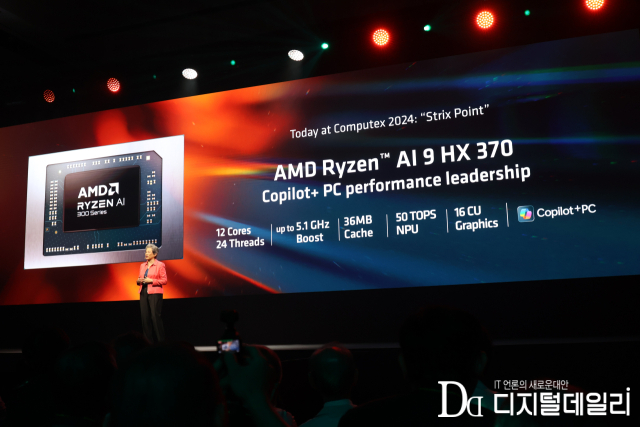 A CEO da AMD, Lisa Su, foi a primeira palestrante na palestra Computex 2024 realizada no Hall 2 da Nangang Expo em Taipei, Taiwan, no terceiro dia (horário local) e revelou a próxima geração do processador AMD Ryzen AI série 300.