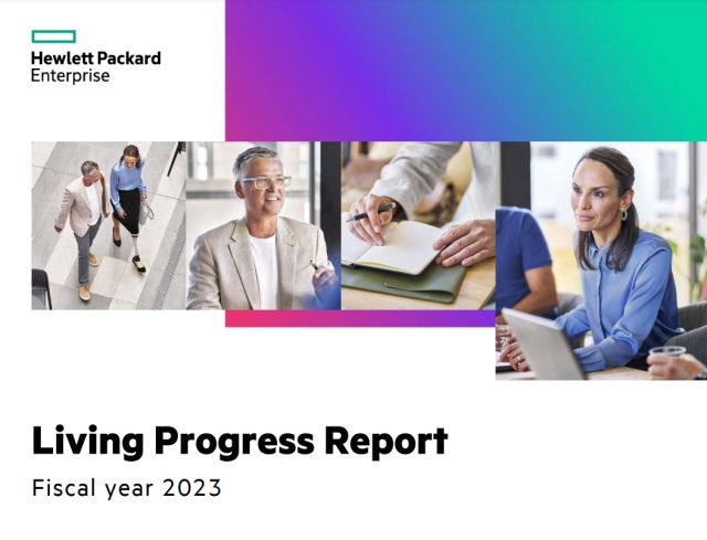 휴렛팩커드엔터프라이즈(HPE)는 9일 ‘2023 리빙프로그레스 리포트(2023 Living Progress Report)’를 발간했다.[ⓒHPE]