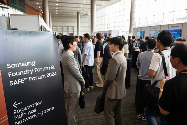 9일 삼성동 코엑스에서 열린 '삼성 파운드리 포럼 2024(Samsung Foundry Forum 2024)'행사 현장. [ⓒ삼성전자]