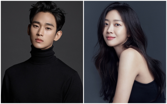 배우 김수현(왼쪽)과 조보아. [ⓒ GOLDMEDALIST, 엑스와이지 스튜디오]