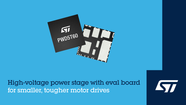 ST, 보드 공간 70% 절약…통합 고전압 전력단 및 공간 효율적 평가보드 출시