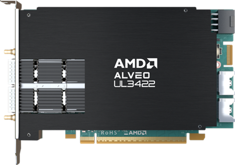 AMD, 전자거래 가속기 ‘알베오 UL3422’ [사진=AMD]