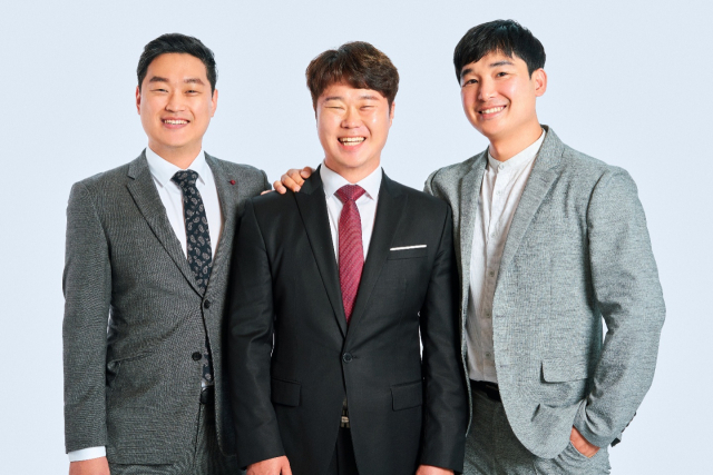 삼백육십오 각자대표 3인, (왼쪽부터) 구수룡(CEO), 정필성(COO), 조준호(CTO) [ⓒ 삼백육십오]