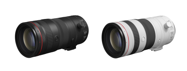 캐논, 망원 줌 렌즈 ‘RF70-200mm F2.8 L IS USM Z’ (BK,WH) [사진=캐논]