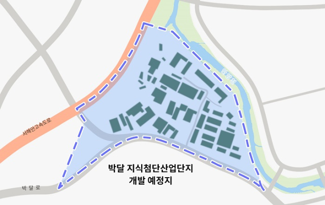 박달 지식첨단산업단지 개발 예정지 ⓒ안양도시공사