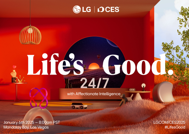 LG전자, CES 2025 'LG 월드 프리미어'서 공감지능이 연결·확장하는 고객경험 청사진을 소개한다. [사진=LG전자]