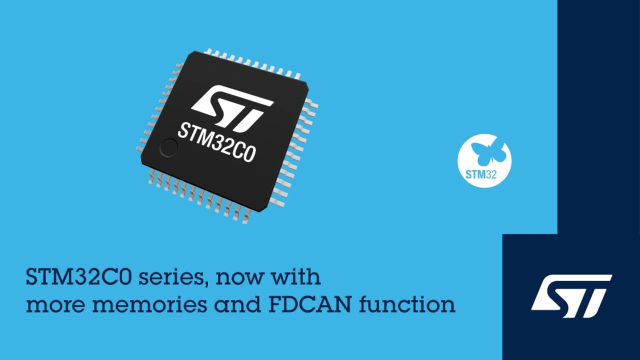 ST 신규 STM32C0 MCU 디바이스 [사진=ST]